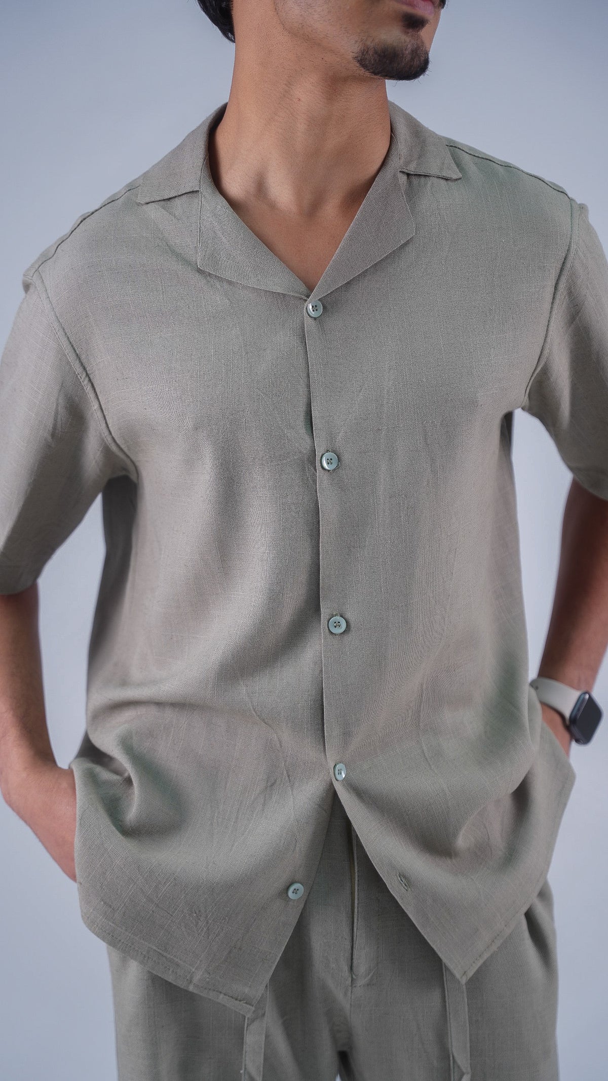 Camp collar Lenin set
