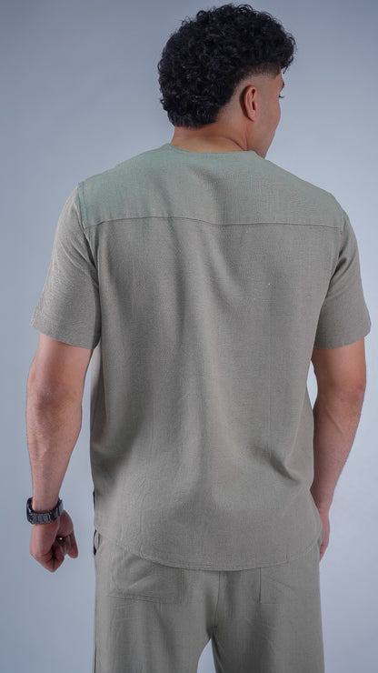 Split neck Lenin set